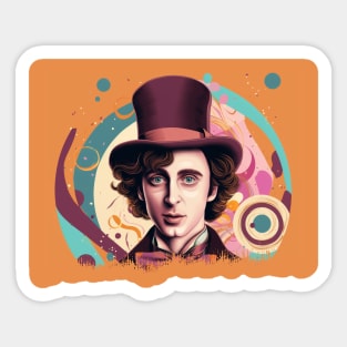 Willy Wonka Sticker